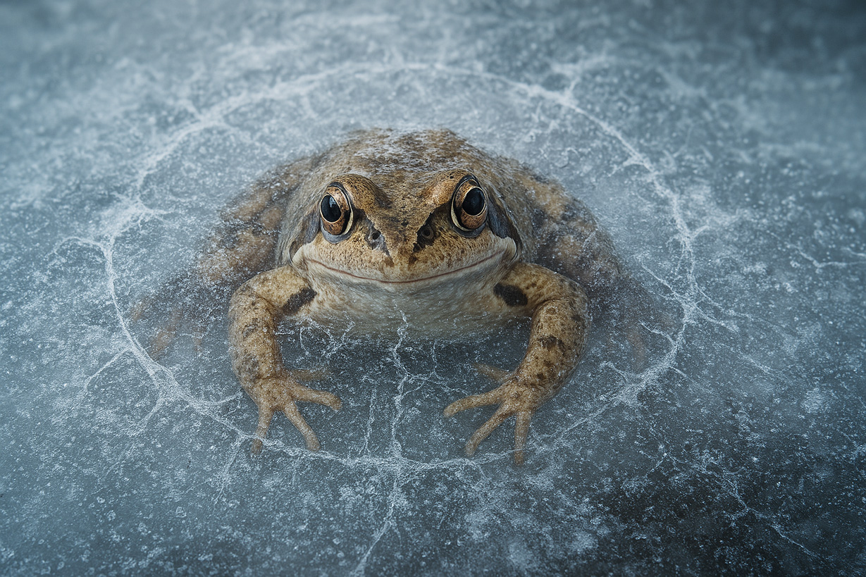 frog-winter-spring